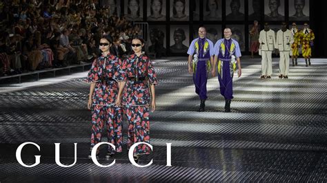 jersey gucci fashion show|Gucci recent fashion show.